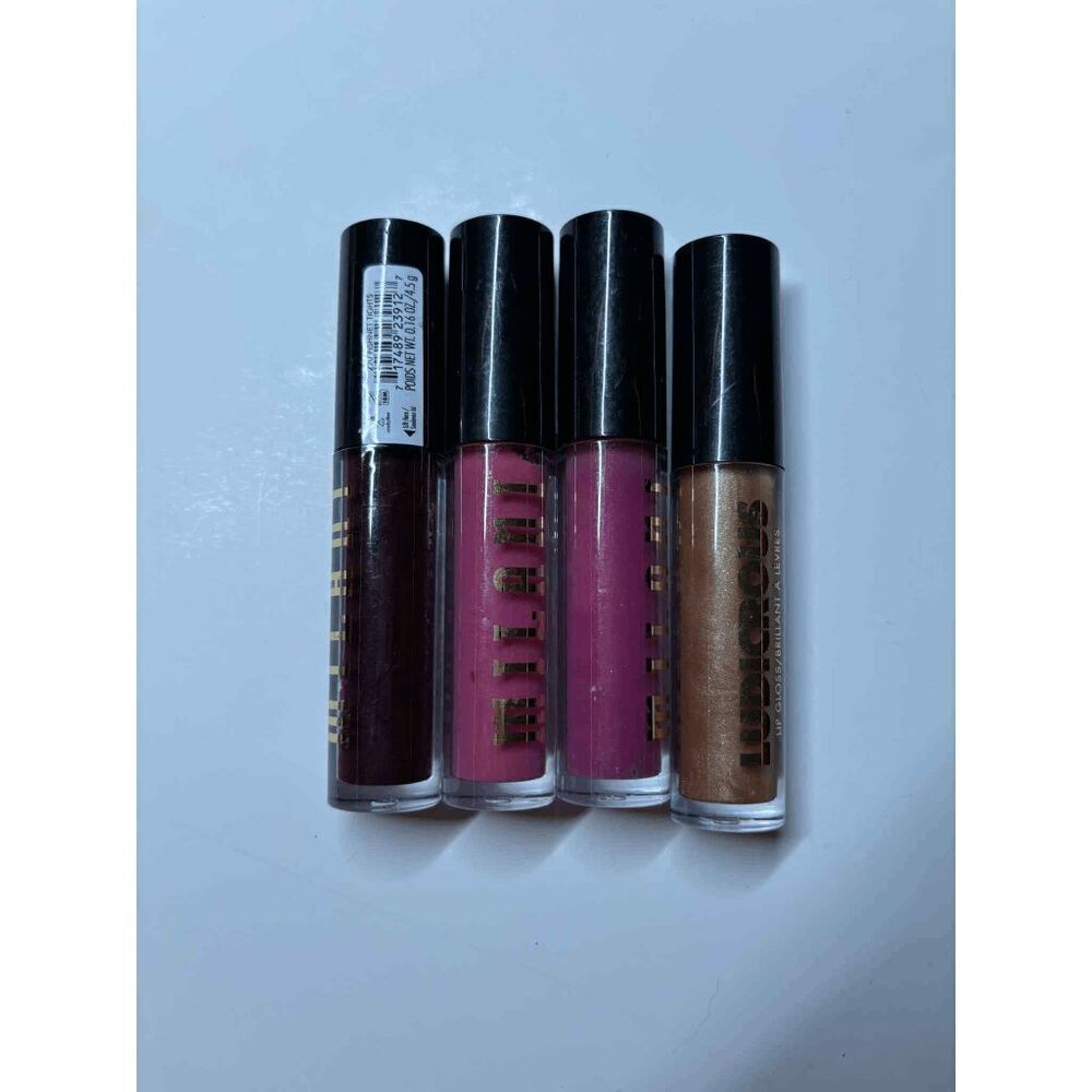 Milani Ludicrous Lip Glosses Lot of 4